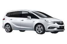 Car Hire Barnet - Vauxhall Zafira 5 + 2 - Minibus hire Barnet